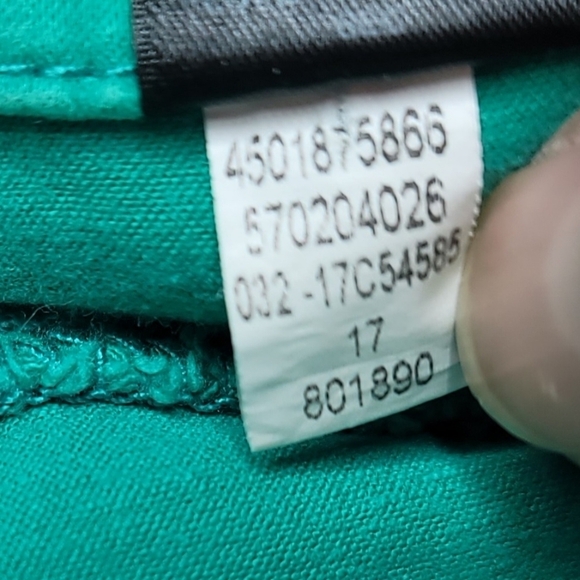 Chico's "The So Lifting Crop"  Green Women's Pants Size 00 - Picture 8 of 12